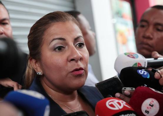 La ministra de Viivienda, Ordenamiento Territorial, Inés Samudio. La ministra de Viivienda, Ordenamiento Territorial, Inés Samudio.