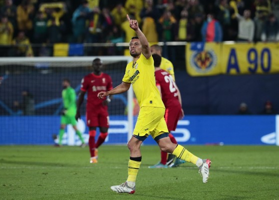 El centrocampista del Villarreal Francis Coquelin El centrocampista del Villarreal Francis Coquelin