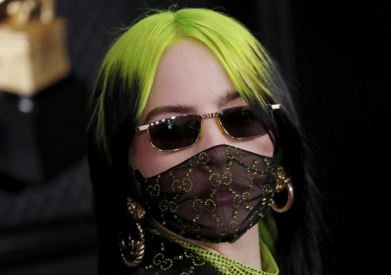 La cantantes estadounidense Billie Eilish, en Los Ángeles. La cantantes estadounidense Billie Eilish, en Los Ángeles.