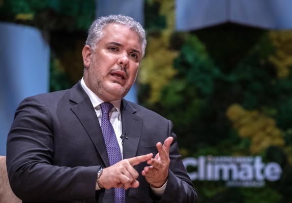 Iván Duque, expresidente de Colombia, en una fotografía de archivo. Iván Duque, expresidente de Colombia, en una fotografía de archivo.