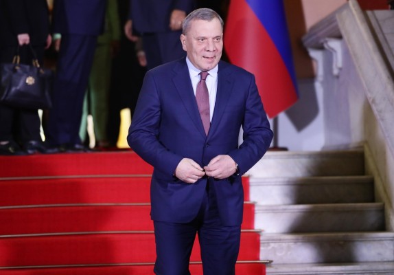 El viceprimer ministro de Rusia, Yuri Borisov. El viceprimer ministro de Rusia, Yuri Borisov.
