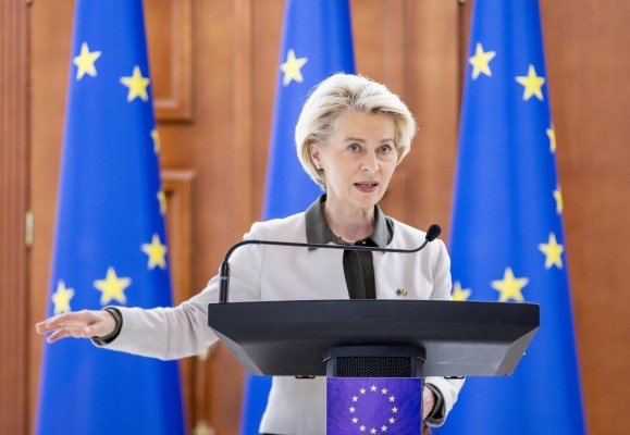 Foto de archivo de la presidenta la presidenta de la Comisión Europea, Ursula von der Leyen. Foto de archivo de la presidenta la presidenta de la Comisión Europea, Ursula von der Leyen.