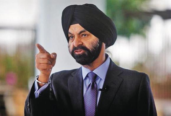 Banga, 'el líder transformador' de Biden, llega al BM Banga, 'el líder transformador' de Biden, llega al BM