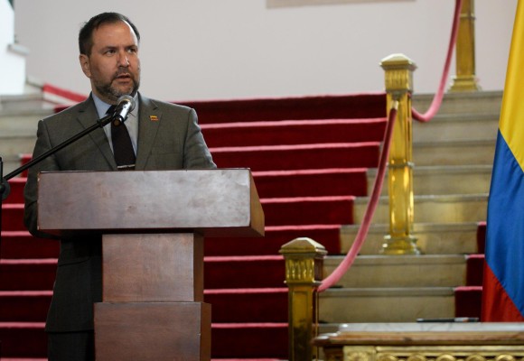 El canciller de Venezuela, Yván Eduardo Gil Pinto, en una fotografía de archivo. El canciller de Venezuela, Yván Eduardo Gil Pinto, en una fotografía de archivo.