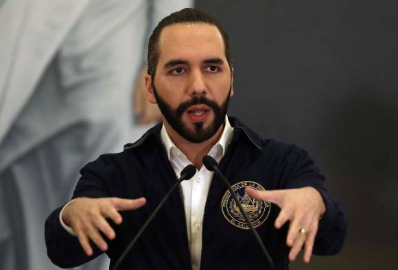 Imagen de archivo del presidente de El Salvador, Nayib Bukele Imagen de archivo del presidente de El Salvador, Nayib Bukele