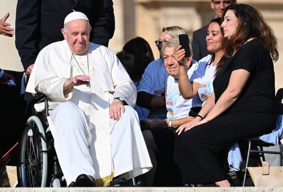 El papa Francisco en una foto reciente en Vaticano El papa Francisco en una foto reciente en Vaticano