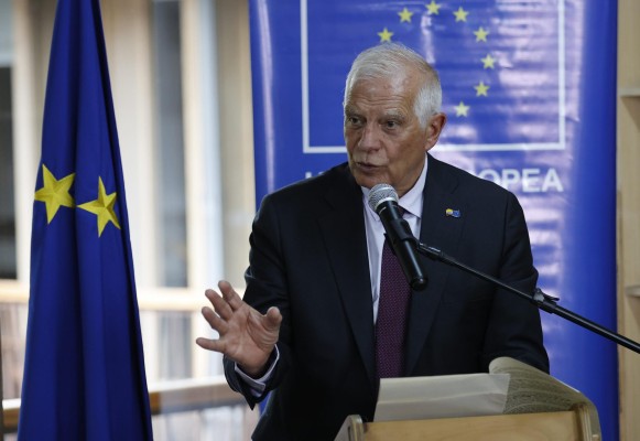 El jefe de la diplomacia europea, Josep Borrell. E El jefe de la diplomacia europea, Josep Borrell. E