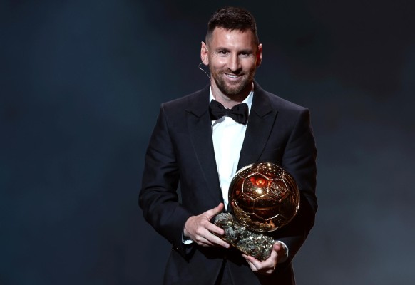 El argentino Lionel Messi. El argentino Lionel Messi.