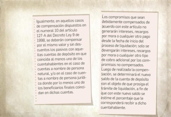 Ley de liquidaciones bancarias, ¿un proyecto a la medida? Ley de liquidaciones bancarias, ¿un proyecto a la medida?