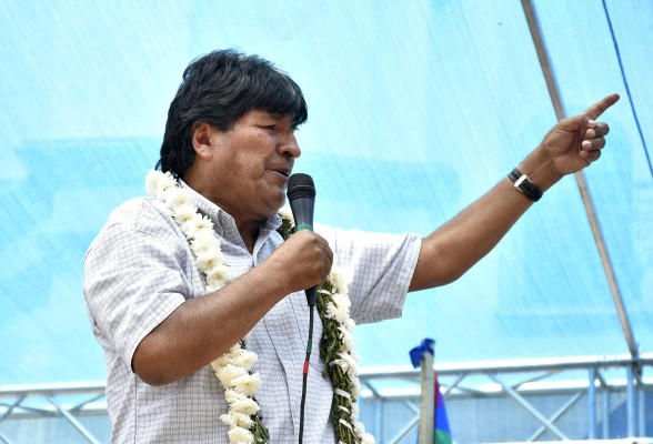 El expresidente de Bolivia Evo Morales, en una imagen de archivo. El expresidente de Bolivia Evo Morales, en una imagen de archivo.