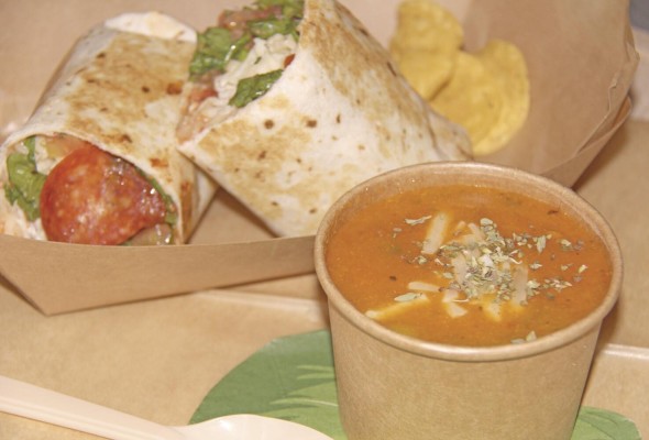 Italian Chicken Wrap Italian Chicken Wrap