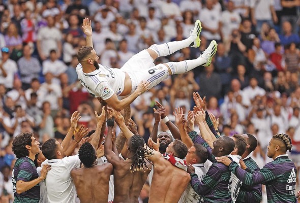 Karim Benzema disputó su último partido con el Real Madrid. Karim Benzema disputó su último partido con el Real Madrid.