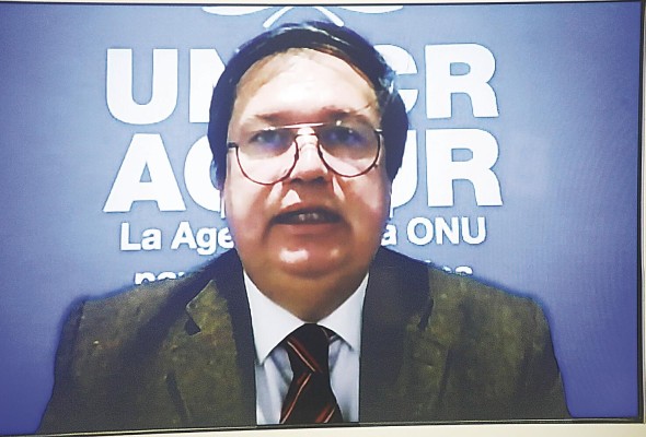 William Spindler: 'Ningún país es inmune a una situación como la de Ucrania' William Spindler: 'Ningún país es inmune a una situación como la de Ucrania'