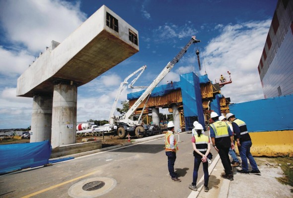 Imagen de la construcción del proyecto línea 2 del Metro de Panamá. Imagen de la construcción del proyecto línea 2 del Metro de Panamá.