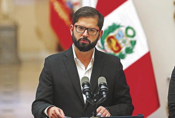 El presidente de Chile, Gabriel Boric El presidente de Chile, Gabriel Boric