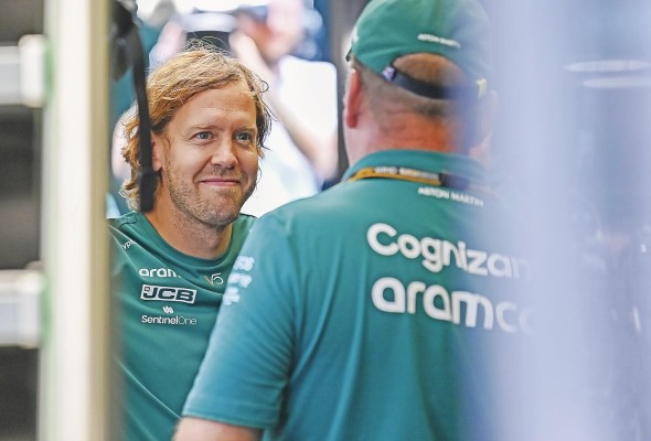 El piloto alemán Sebastian Vettel El piloto alemán Sebastian Vettel