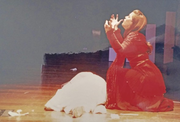 Lisette Condassin en el papel de María Magdalena en 'Jesucristo Super Estrella'. Lisette Condassin en el papel de María Magdalena en 'Jesucristo Super Estrella'.