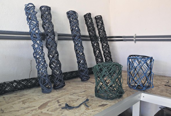 Parte de los diseños en proceso de elaboración. Parte de los diseños en proceso de elaboración.