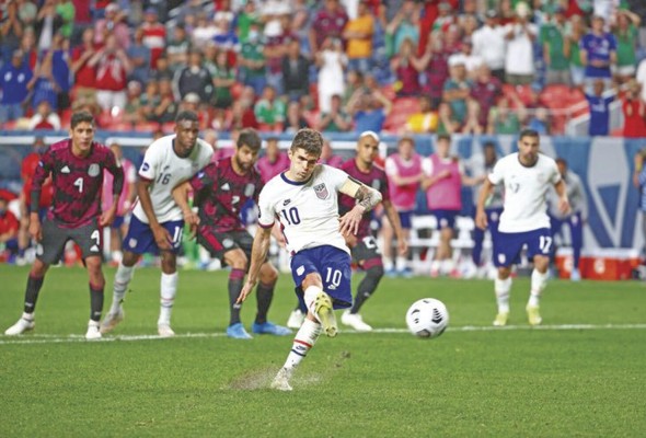 Christian Pulisic es el capitán de una selección que vuelve a plantar cara a México. Consagrado con el Chelsea en la Liga de Campeones, aporta también su experiencia en la última eliminatoria mundialista. Christian Pulisic es el capitán de una selección que vuelve a plantar cara a México. Consagrado con el Chelsea en la Liga de Campeones, aporta también su experiencia en la última eliminatoria mundialista.