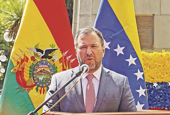 El ministro del Poder Popular para las Relaciones Exteriores de la República Bolivariana de Venezuela, Yván Gil Pinto El ministro del Poder Popular para las Relaciones Exteriores de la República Bolivariana de Venezuela, Yván Gil Pinto