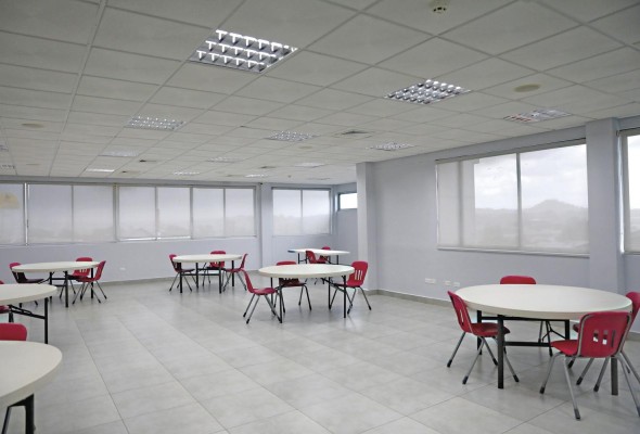 Salón en la sede de El Tecal, donde se planea capacitar a profesores. Salón en la sede de El Tecal, donde se planea capacitar a profesores.