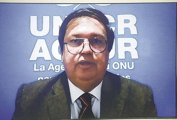 William Spindler: 'Ningún país es inmune a una situación como la de Ucrania' William Spindler: 'Ningún país es inmune a una situación como la de Ucrania'