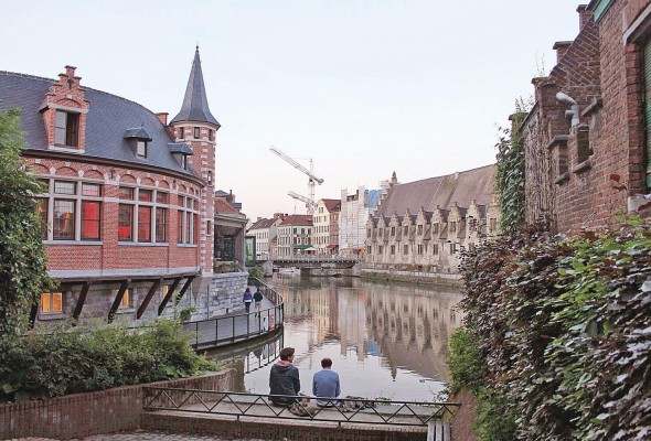 Gante, Bélgica, en 2014. Gante, Bélgica, en 2014.