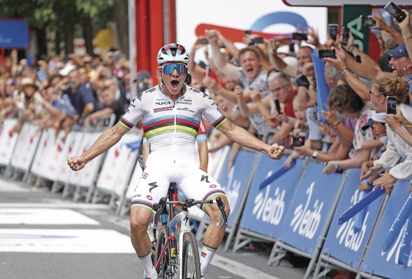 Remco Evenepoel, el favorito de la competición. Remco Evenepoel, el favorito de la competición.