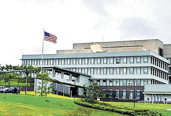 Sede de la embajada de Estados Unidos en Panamá. Sede de la embajada de Estados Unidos en Panamá.
