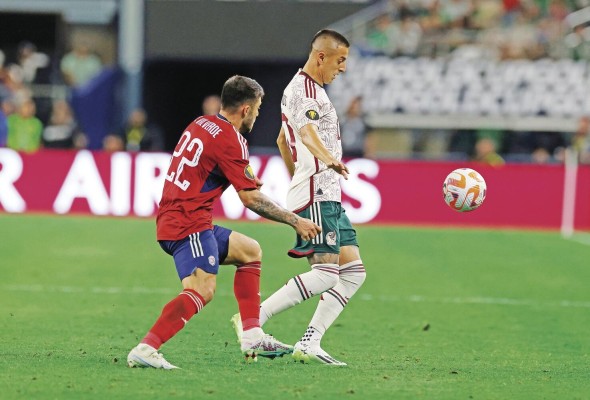 La selección mexicana derrotó 2-0 a Costa Rica en los cuartos de final. La selección mexicana derrotó 2-0 a Costa Rica en los cuartos de final.