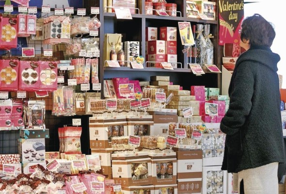 Los chocolates son el principal obsequio en San Valentín. Los chocolates son el principal obsequio en San Valentín.