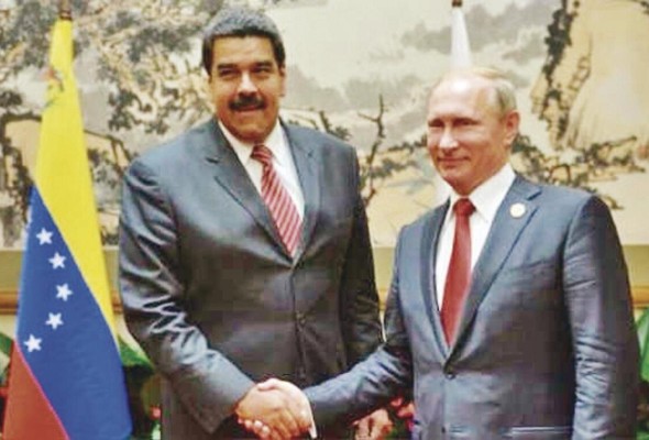 Nicolás Maduro, presidente de Venezuela, y Vladimir Putin, presidente de Rusia. Nicolás Maduro, presidente de Venezuela, y Vladimir Putin, presidente de Rusia.