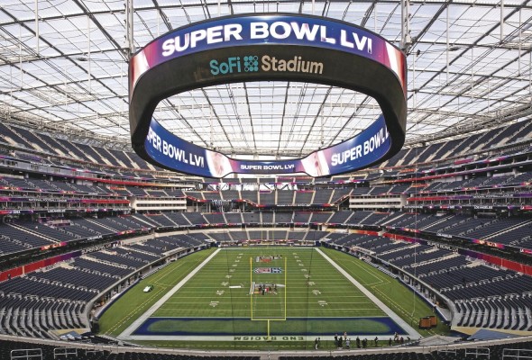 El Sofi Stadium acogerá este domingo la nueva edición del Super Bowl, uno de los eventos más esperados del año. La contienda será entre Los Angeles Rams y Cincinnati Bengals. El Sofi Stadium acogerá este domingo la nueva edición del Super Bowl, uno de los eventos más esperados del año. La contienda será entre Los Angeles Rams y Cincinnati Bengals.