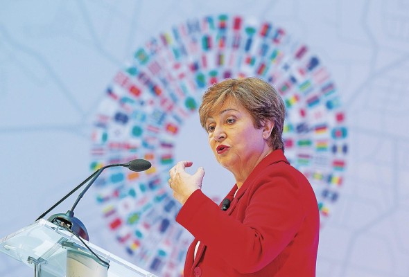 Kristalina Georgieva, gerente del Fondo Monetario Internacional Kristalina Georgieva, gerente del Fondo Monetario Internacional