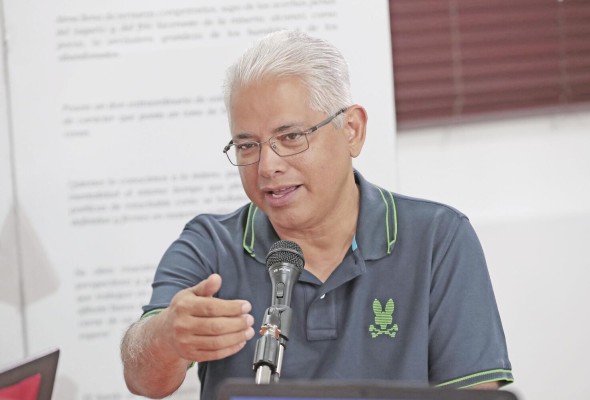 El precandidato presidencial José Isabel Blandón El precandidato presidencial José Isabel Blandón