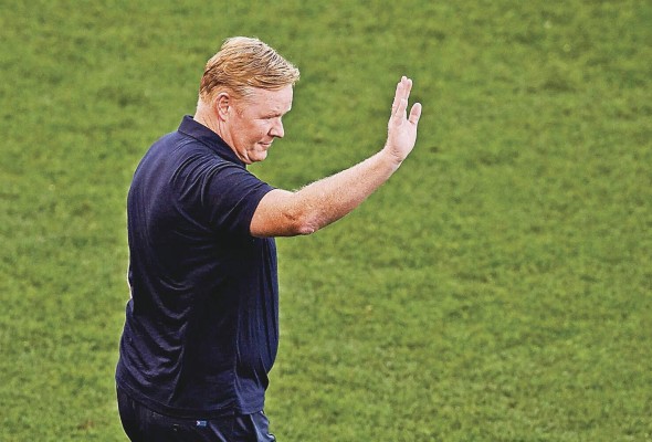 El entrenador del FC Barcelona, Ronald Koeman. El entrenador del FC Barcelona, Ronald Koeman.