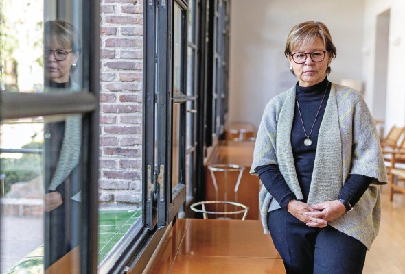 La poeta colombiana Piedad Bonnett participó ayer en un desayuno en la Residencia de Estudiantes de Madrid. La poeta colombiana Piedad Bonnett participó ayer en un desayuno en la Residencia de Estudiantes de Madrid.