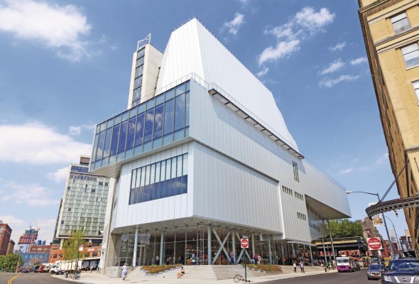 El Museo Whitney inauguró un nuevo edificio en 2015. El Museo Whitney inauguró un nuevo edificio en 2015.