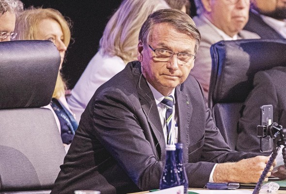 El presidente de Brasil, Jair Bolsonaro El presidente de Brasil, Jair Bolsonaro