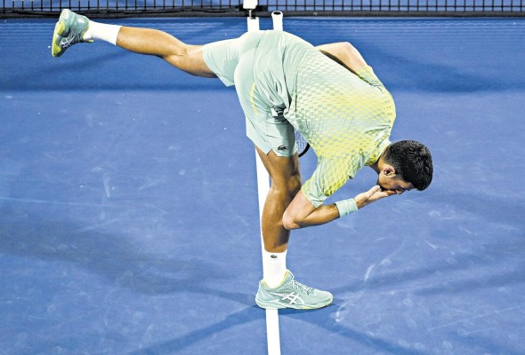 El tenista Novak Djokovic El tenista Novak Djokovic