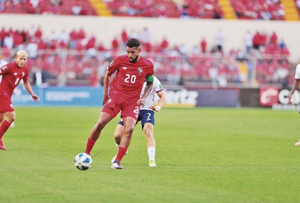 Aníbal Godoy, autor del gol de Panamá en el minuto 54 frente a Estados Unidos. Aníbal Godoy, autor del gol de Panamá en el minuto 54 frente a Estados Unidos.