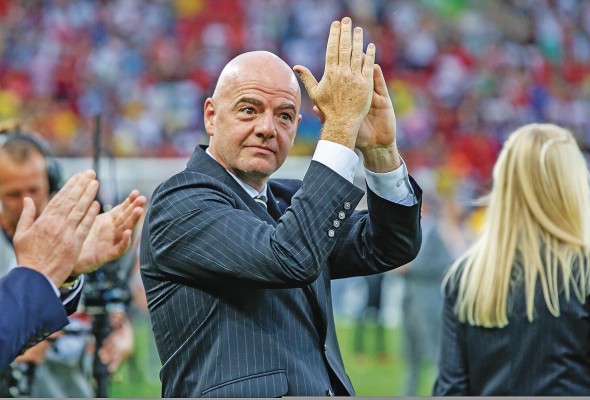 Gianni Infantino, presidente de la FIFA Gianni Infantino, presidente de la FIFA