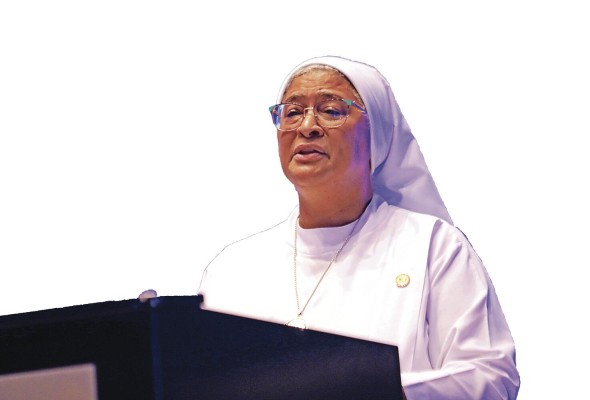 Sor Esther Rodríguez, una de las ganadoras de la categoría de educación. Sor Esther Rodríguez, una de las ganadoras de la categoría de educación.