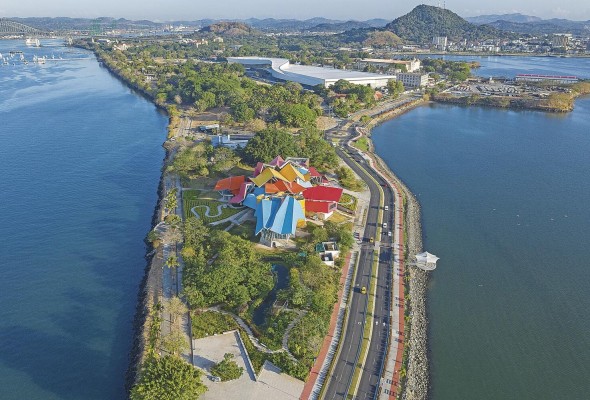 El Biomuseo, ubicado en Ciudad de Panamá. El Biomuseo, ubicado en Ciudad de Panamá.