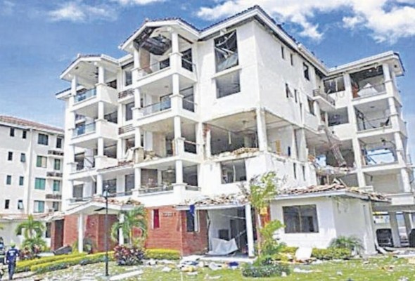 La explosión en el PH Costa Mare, se registró el 31 de mayo de 2019. La explosión en el PH Costa Mare, se registró el 31 de mayo de 2019.