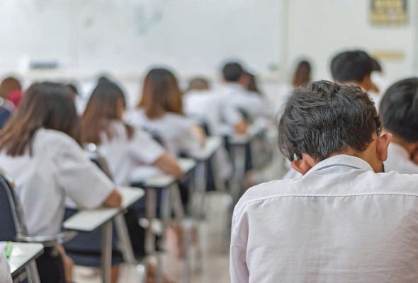 La imagen de un salón de clases a capacidad no es la que se verá en Panamá este año. La imagen de un salón de clases a capacidad no es la que se verá en Panamá este año.