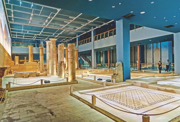 Vista de una de las salas Museo del mosaico de Zeugma Vista de una de las salas Museo del mosaico de Zeugma