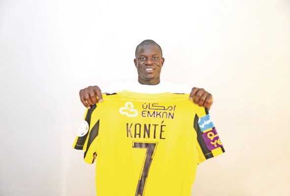 N'Golo Kanté jugará para el Al-Ittihad la próxima temporada. N'Golo Kanté jugará para el Al-Ittihad la próxima temporada.