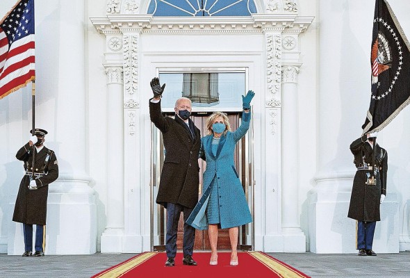 El presidente Joe Biden y la primera dama Jill Biden. El presidente Joe Biden y la primera dama Jill Biden.