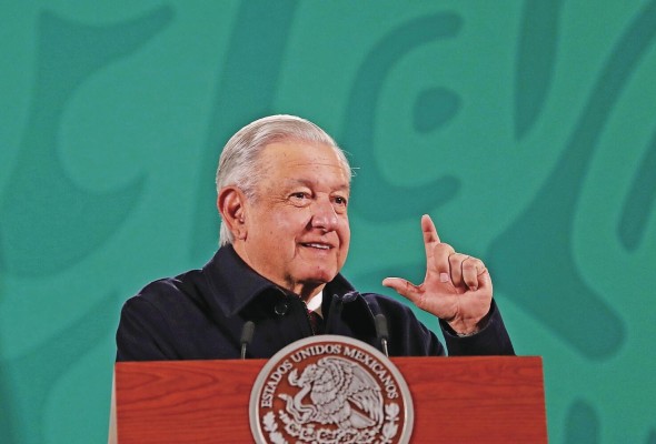 López Obrador hizo sus declaraciones durante una conferencia de prensa. López Obrador hizo sus declaraciones durante una conferencia de prensa.